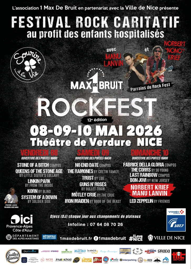 Affiche du RockFest 2026